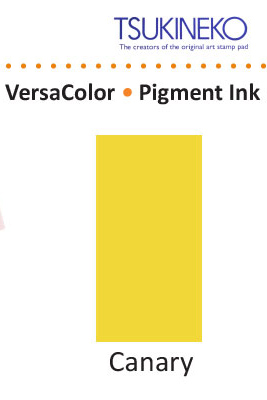 VersaColor inkpad 3x3cm canary   ― VIP Office HobbyART