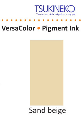 VersaColor inkpad 3x3cm sand beige   ― VIP Office HobbyART