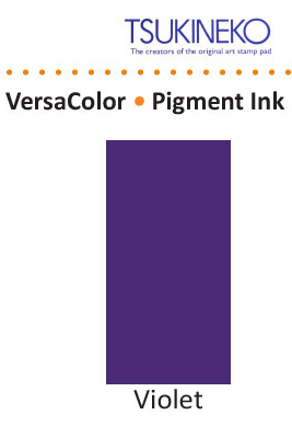 VersaColor inkpad 3x3cm violet   ― VIP Office HobbyART
