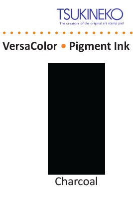 VersaColor inkpad 3x3cm charcoal   ― VIP Office HobbyART