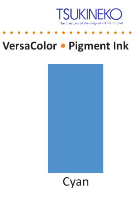VersaColor inkpad 3x3cm cyan ― VIP Office HobbyART