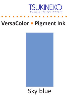 VersaColor inkpad 3x3cm sky blue   ― VIP Office HobbyART