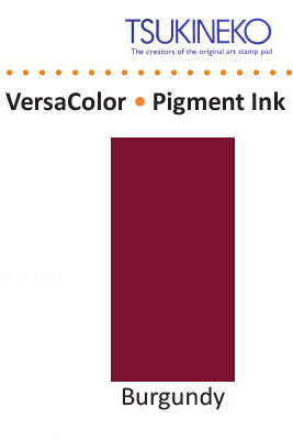 VersaColor inkpad 3x3cm burgundy   ― VIP Office HobbyART