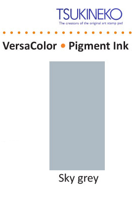 VersaColor inkpad 3x3cm sky gray   ― VIP Office HobbyART