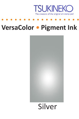 VersaColor inkpad 3x3cm silver   ― VIP Office HobbyART