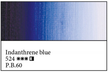 524 Индантерновый синий Масляная краска "Мастер-Класс" 46мл ― VIP Office HobbyART