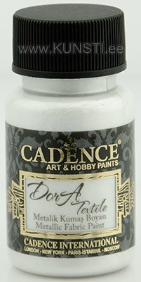 Dora textile 1152 pearl  / metallic fabric paint  50 ml ― VIP Office HobbyART