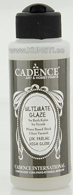 Глянцевый лак Cadence Ultimate Glaze с эффектом глазури, 120 ml. Gloss ― VIP Office HobbyART