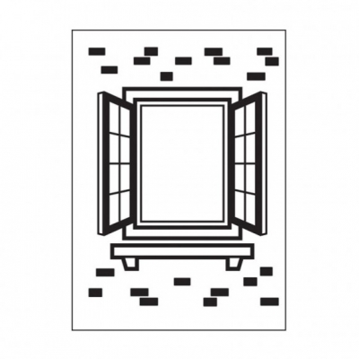 Папка для тиснения 9409 10,8x14,6cm window shutter ― VIP Office HobbyART