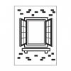 Папка для тиснения 9409 10,8x14,6cm window shutter