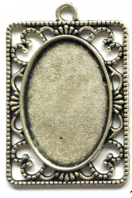 Metall detail 20x30mm silver ― VIP Office HobbyART