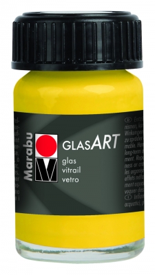 Краска по стеклу Marabu GlassART 15ml 420 yellow ― VIP Office HobbyART