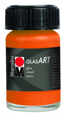 Краска по стеклу Marabu GlassART 15ml 422 yellow orange ― VIP Office HobbyART