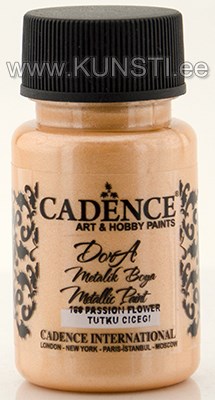 Акриловая краска Dora metallic Cadence 160 passion flower 50 ml ― VIP Office HobbyART