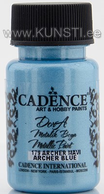 Dora metallic paint 179 archer blue 50 ml ― VIP Office HobbyART