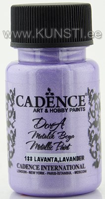 Akrüülvärv Dora metallic Cadence 188 lavender 50 ml ― VIP Office HobbyART