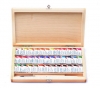 Набор акварельных красок "Белые Ночи" 48цв деревянная коробка