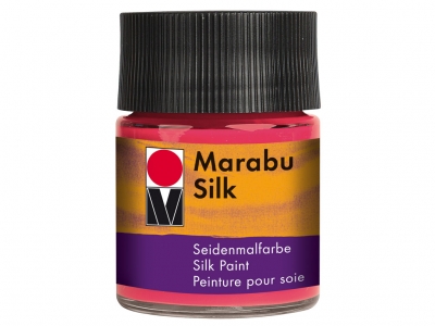 Краска по шёлку Marabu-Silk 50ml 031 вишнево-красный ― VIP Office HobbyART