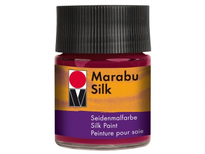 Краска по шёлку Marabu-Silk 50ml 034 бордо ― VIP Office HobbyART