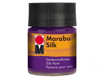 Краска по шёлку Marabu-Silk 50ml 039 баклажан ― VIP Office HobbyART