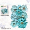 Цветы Creative elements handmade paper symphony flowers x8 blue