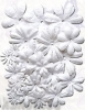 Цветы Creative elements handmade paper spring garden x30 white