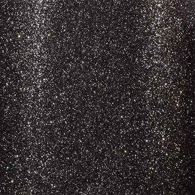 Self-adhesive Glitter paper 160g 30,5x30,5cm Black-Silver ― VIP Office HobbyART