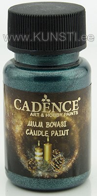 Краска для росписи свечей Candle paint Cadence 2140 petrolium  50 ml ― VIP Office HobbyART
