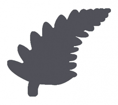 Craft punch medium 2,5cm-1" feather ― VIP Office HobbyART