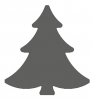 Craft punch 1,5cm Pine tree small
