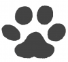 Craft punch 1,5cm punch paw small
