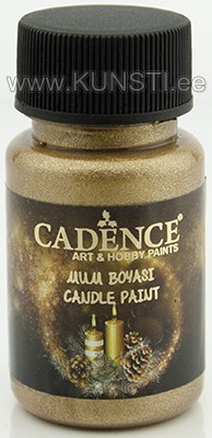 Краска для росписи свечей Candle paint Cadence 2150 antique gold 50 ml ― VIP Office HobbyART