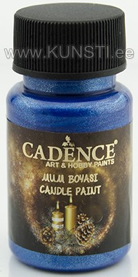 Краска для росписи свечей Candle paint Cadence 2154 sax blue  50 ml ― VIP Office HobbyART