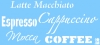 Трафарет шаблон Marabu 15x33cm Latte & Co.
