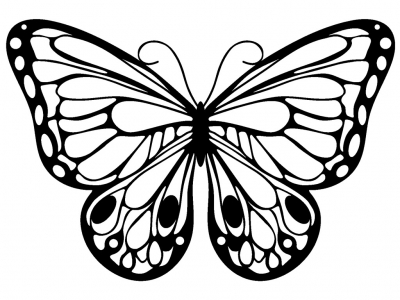Шаблон Marabu Silhouette 15x15cm Romantic Butterfly ― VIP Office HobbyART