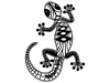 Stencil Marabu Silhouette A4 Climbing Gecko