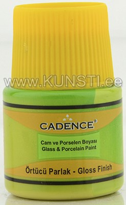 Краска по стеклу Glass & ceramic paint opaque 290 kiwi green 45 ml ― VIP Office HobbyART