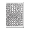 Папка для тиснения 30008400 10,8x14,6cm octagon background
