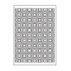 Embossing template 30008400 10,8x14,6cm octagon background