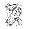 Embossing template 30023107 10,8x14,6cm fruit