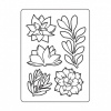 Embossing template 30023122 10,8x14,6cm cacti