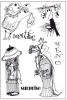Clear stamp 10x15cm jeu de cage