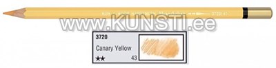 Акварельный карандаш "Mondeluz" KOH-I-NOOR 3720 43 light naples yellow ― VIP Office HobbyART