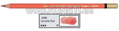 Акварельный карандаш "Mondeluz" KOH-I-NOOR 3720 48 dark scarlet red ― VIP Office HobbyART