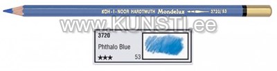 Акварельный карандаш "Mondeluz" KOH-I-NOOR 3720 53 phthalo blue ― VIP Office HobbyART