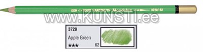 Акварельный карандаш "Mondeluz" KOH-I-NOOR 3720 62 apple green ― VIP Office HobbyART
