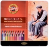 Set of aquarel coloured pencils "Mondeluz" 24 pcs 3724 24