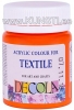 315 Textile Colour DECOLA 50ml Orange