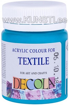 507 Textile Colour DECOLA 50ml Turquoise ― VIP Office HobbyART
