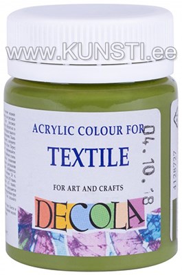 727 Textile Colour DECOLA 50ml Olive ― VIP Office HobbyART